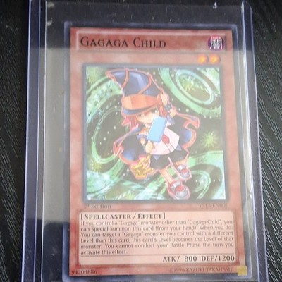 Yu-Gi-Oh! TCG Gagaga Child Effect Spellcaster V for Victory 1st Ed Konami YS13- 