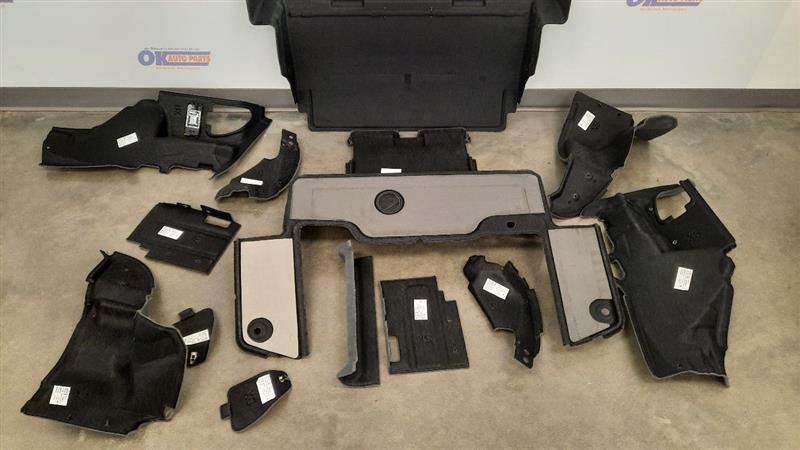 2012 FERRARI CALIFORNIA F149 OEM REAR TRUNK CARPET TRIM INTERIOR SET