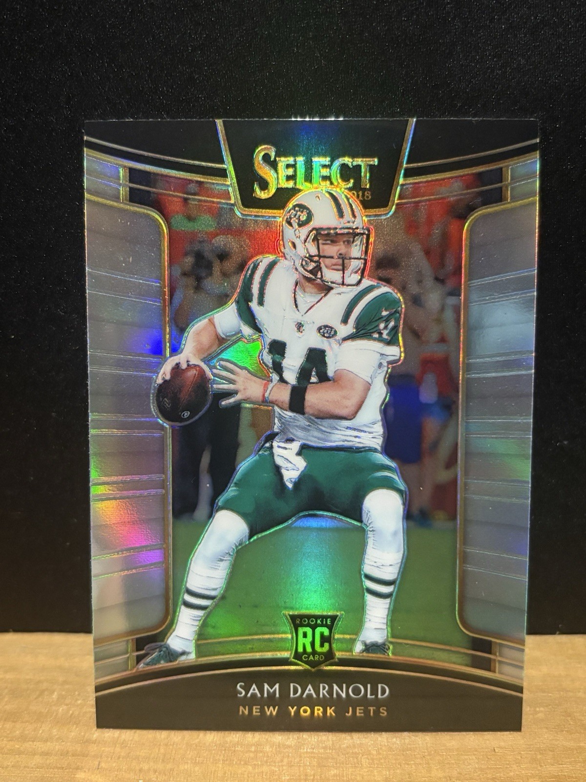2018 Panini Select - Concourse Sam Darnold #18 Silver Prizm (RC)