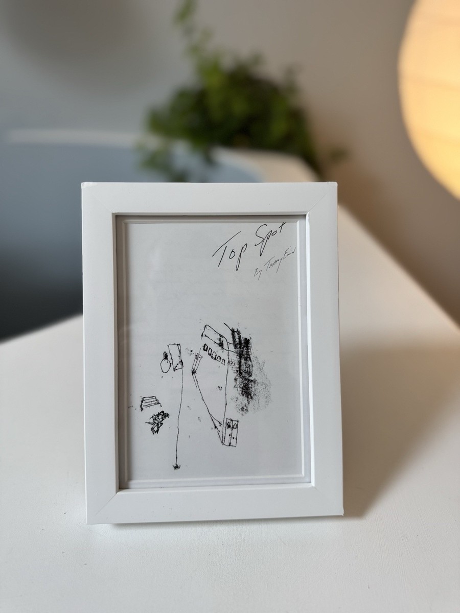 Impression Tracey Emin Top Margate Spot rare dans un cadre
