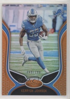2019 Certified Mirror Orange 169/199 Kerryon Johnson #69 fm0
