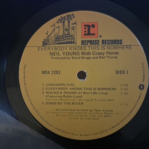 Neil Young - Everybody Knows This Is Nowhere - Original LP VINYL MSK 2282 - MINT - Picture 9 of 10
