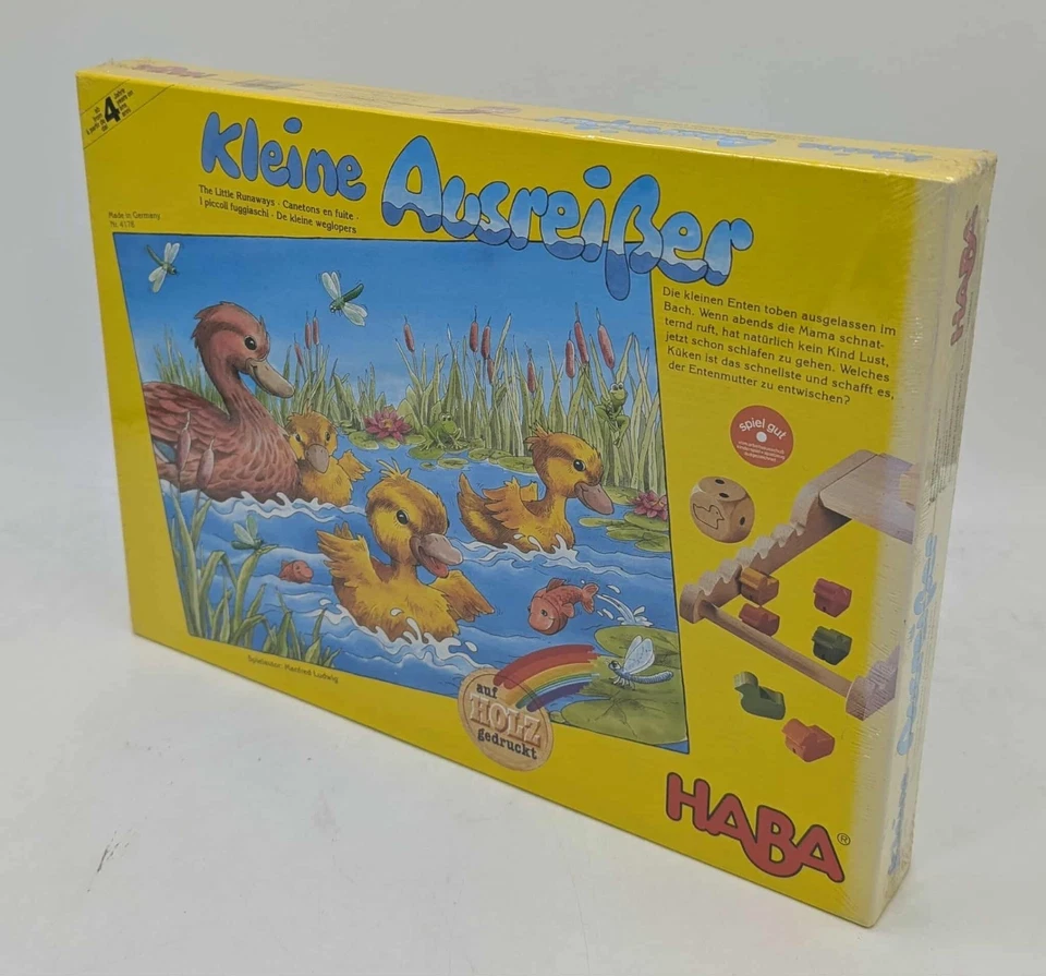 HABA 4178 Kleine Ausreißer Kinderspiel Entenküken Holz NEU - Bild 2 von 4