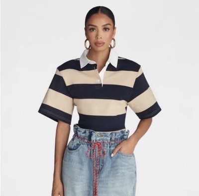kbb by kahlana Woman s  The Rugby Fitted Shirt  