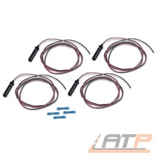 4x REPARATURSATZ GLÜHKERZENSTECKER + LEITUNG FÜR AUDI SEAT SKODA VW TDI-MOTOREN