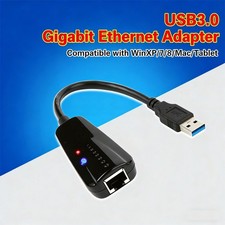 USB3.0 to Lan Ethernet 1000Mbps RJ45 External Network Adapter Card For Laptop/PC