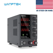 Adjustable 0~60V 0~5A DC Power Supply Lab Variable Regulated Precision DC Volt