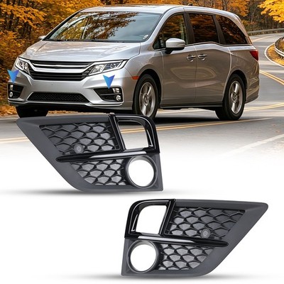 1 pair Fog Light Bezels 2018-2020 For Honda Odyssey outback lamps cover