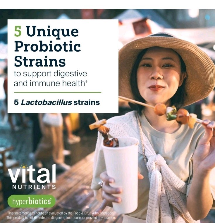 Prebiotic Probiotic Supplements for Digestive Health | 60 Billion CFU.B1,3