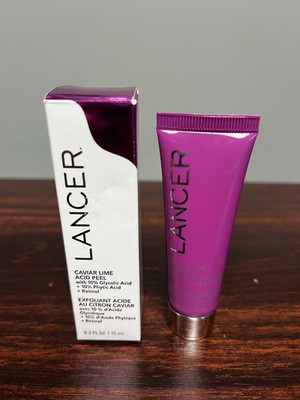 LANCER Caviar Lime Acid Peel Travel Size 0.50 fl oz