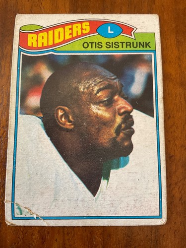 Otis Sistrunk #494 1977 Topps Mexican card