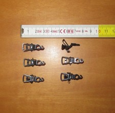 Rivarossi HO ricambi ganci ad anello in plastica 6 pezzi busta n10