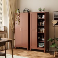 Elegro Storage Cabinet Metal Bathroom Cabinet with 2 Doors &4 Adjustable Shelves