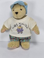 Vintage Muffy Vanderbear Kids Club Stuffed Bear 90  s Collectible Plush