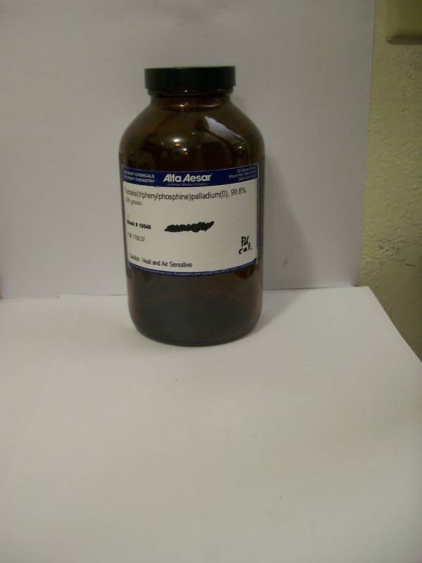 Max 56% OFF Tetrakis triphenylphosphine palladium Popular standard 10 grams 0