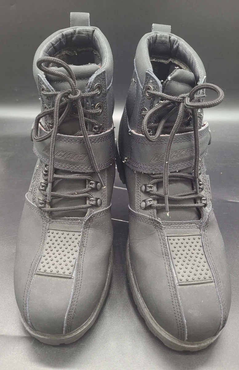 Joe Rocket Big Bang 2.0 Military Style Motorcycle Riding Boots Size 13 Black