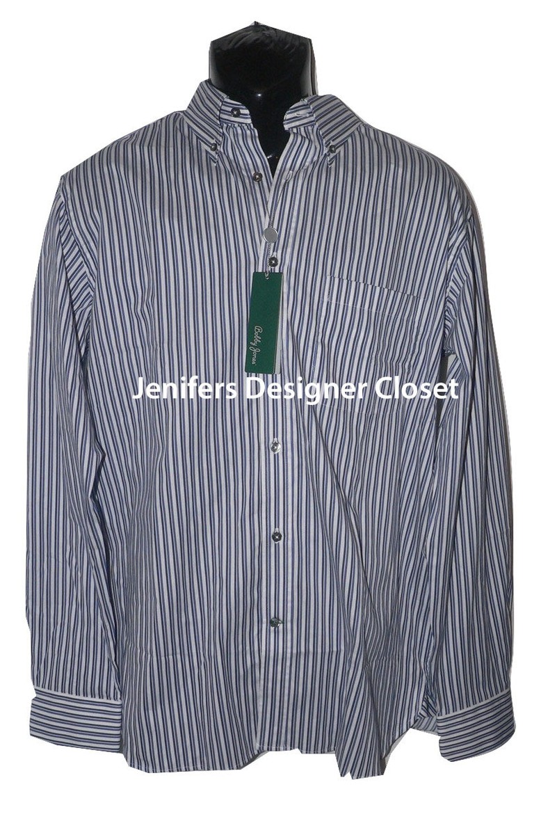 bobby jones dress shirts Signature 100% Cotton Oxford Solid Button-Down Shirt