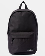 QUIKSILVER THE POSTER BACKPACK BOOK BAG SCHOOLBAG BLACK NWT