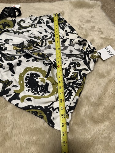 ZARA NWT SS22 SIZE S ,XL WOMAN MIDI BELTED PRINTED DRESS PAISLEY | 3390/026 - Picture 14 of 21