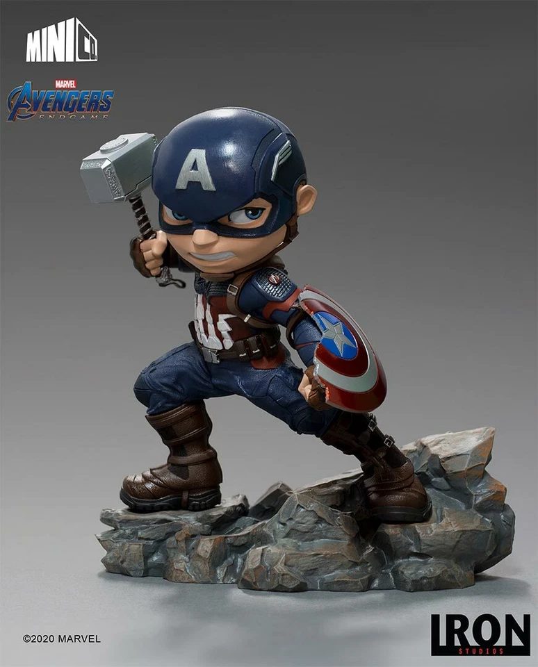 Avengers Endgame Capitaine America MINICO PVC Figurine Iron Studios