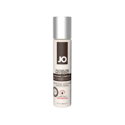 JO Hybrid Lube w/ Coconut Warming 1 oz Personal Sex Lubricant