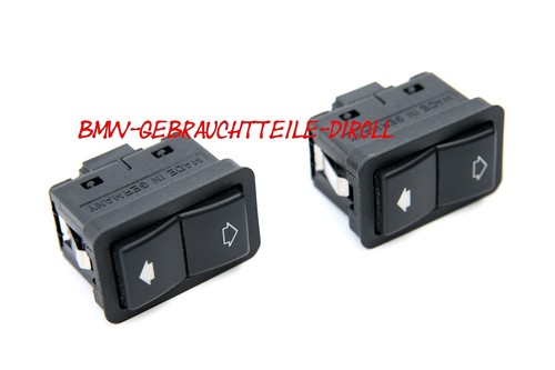 2 Schalter el. Fensterheber Tür hinten  BMW 5er 7er E38 E39 ab BJ. 9/96
