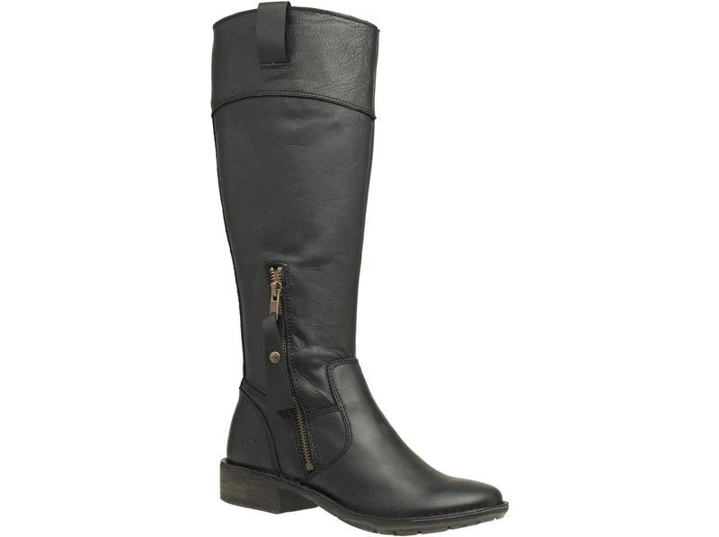 Kickers Bottes Groove Up Black Magiesol Batido 319661-508 Cuir Noir - Photo 1/1