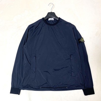 Stone Island Jacket Dark Navy Nylon Windbreaker Pullover Skin 