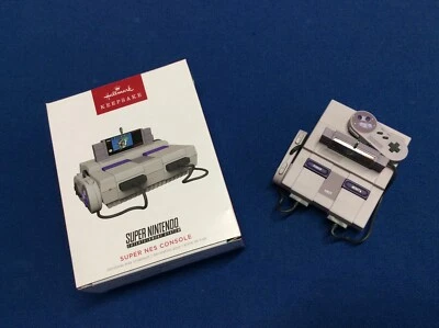 Super Nintendo NES Console - 2022 Hallmark Keepsake Christmas ornament in box