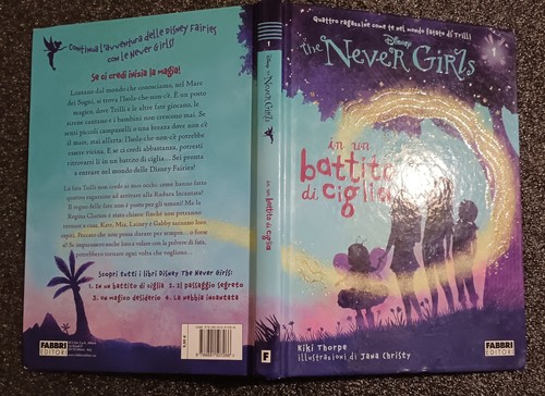 4 libri -KIKI TORPHE -DISNEY-THE NEVER GIRLS - vol. N. 1,2,3,4 - Fabri ed. 2014 - Foto 8 di 24