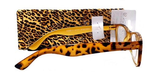 Sight Station Chiara Gold Tortoise Women's Reading Glasses ~ Pick Strength - Picture 2 of 2