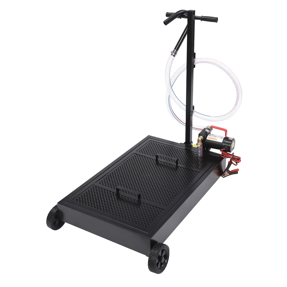 Low Profile Oil Drain Pan 15 Gallon Oil Drain Pan with Pump Oil Change Pan - Image 4 of 4