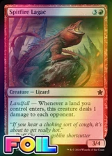 x1 Spitfire Lagac FDN Foundations MTG 208 FOIL COMMON M/NM 1x