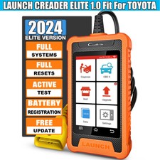 Launch Creader Elite For Toyota Obdii Scanner Diagnostic Tool Srs Abs Dpf Reset Launch Creader Elite For Toyota Obdii Scanner Diagnostic Tool Srs Abs Dpf Reset