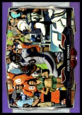 2014 Topps Chrome Purple Refractors #12 Julius Thomas Denver Broncos