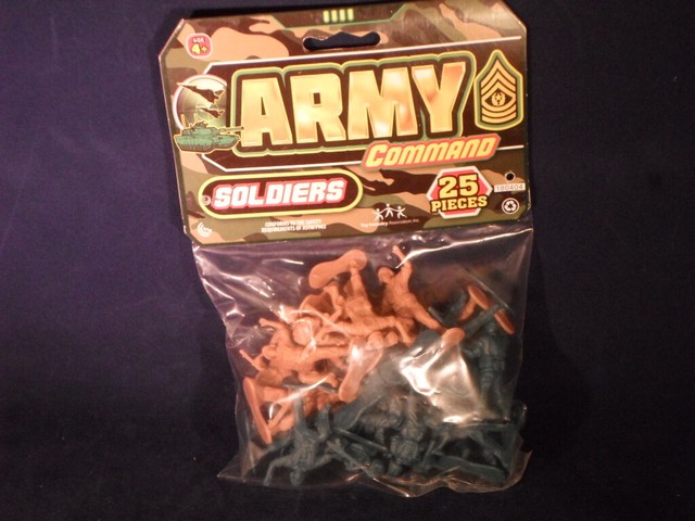 Toy Soldiers JA-RU Army Command Plastic 2