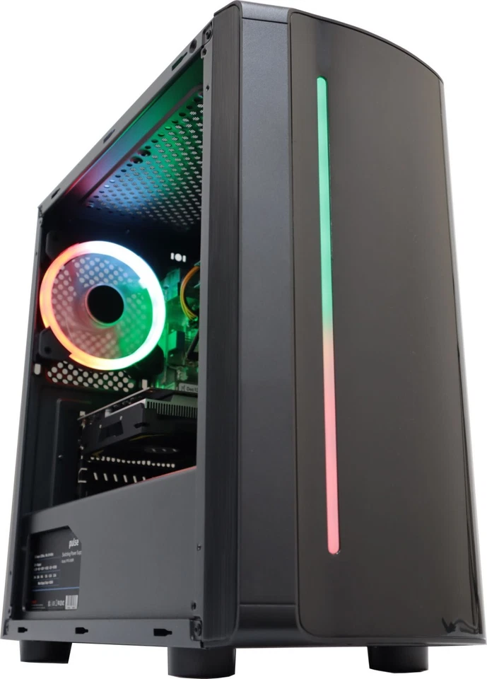 Gaming Rápido PC Intel Quad Core i5 16GB RAM 512GB SSD AMD 8GB Rx 580- Windows - Imagen 4 de 4