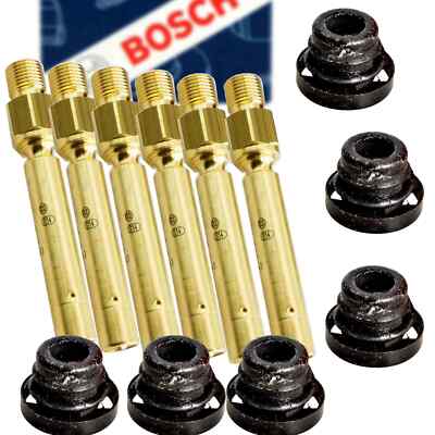 6x BOSCH 0437502054 Einspritzdüse für MERCEDES E W124 S W126 W463