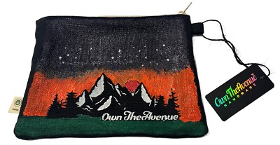 OwnTheAvenue Hiking Camping Forest Nature Mountains Sunset Purse Bag Handmade