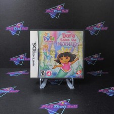 Dora Saves the Mermaids - Nintendo DS - Complete CIB