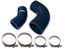 Torque Solution Ic Boost Tubes Black Fits Mazdaspeed 3 2007-2013