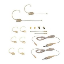 2 Osp Tan Earset Mics 1 Long And 1 Short Mic For Sennheiser Wireless System Hs10