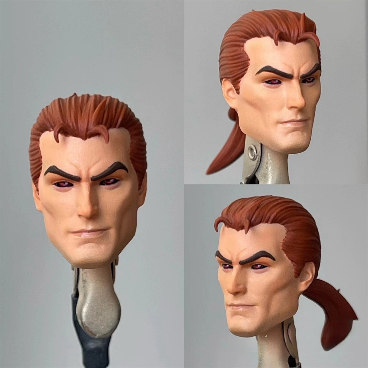 1/12 Painted Mutant Gambit 97 Ver. Head Sculpt Fit 6'' ML Action