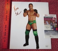 Autographed Ken Shamrock Photograph WWE Wrestler Signed w/ JSA COA