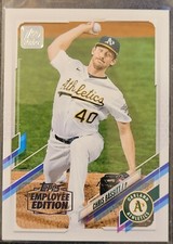 2021 Topps Employee Edition Chris Bassitt Rare Parallel #626 Mets A's