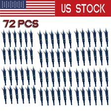 72pcs Stainless Steel Broadheads Expandable Sharp Blade Crossbow Arrow Tips Box