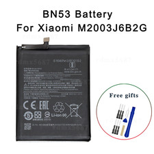 BN53 Battery New Xiaomi Redmi Note 9 Pro M2003J6B2G 5020 mAh With Tools
