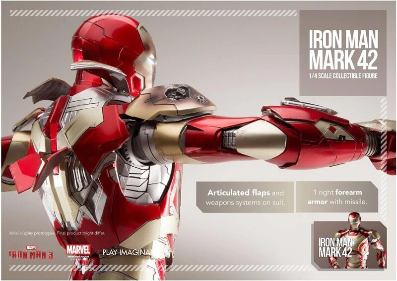 PLAY IMAGINATIVE アイアンマン マークⅦ Play Imaginative 1/6 Scale Iron Man Mark VII 7 Super Alloy The