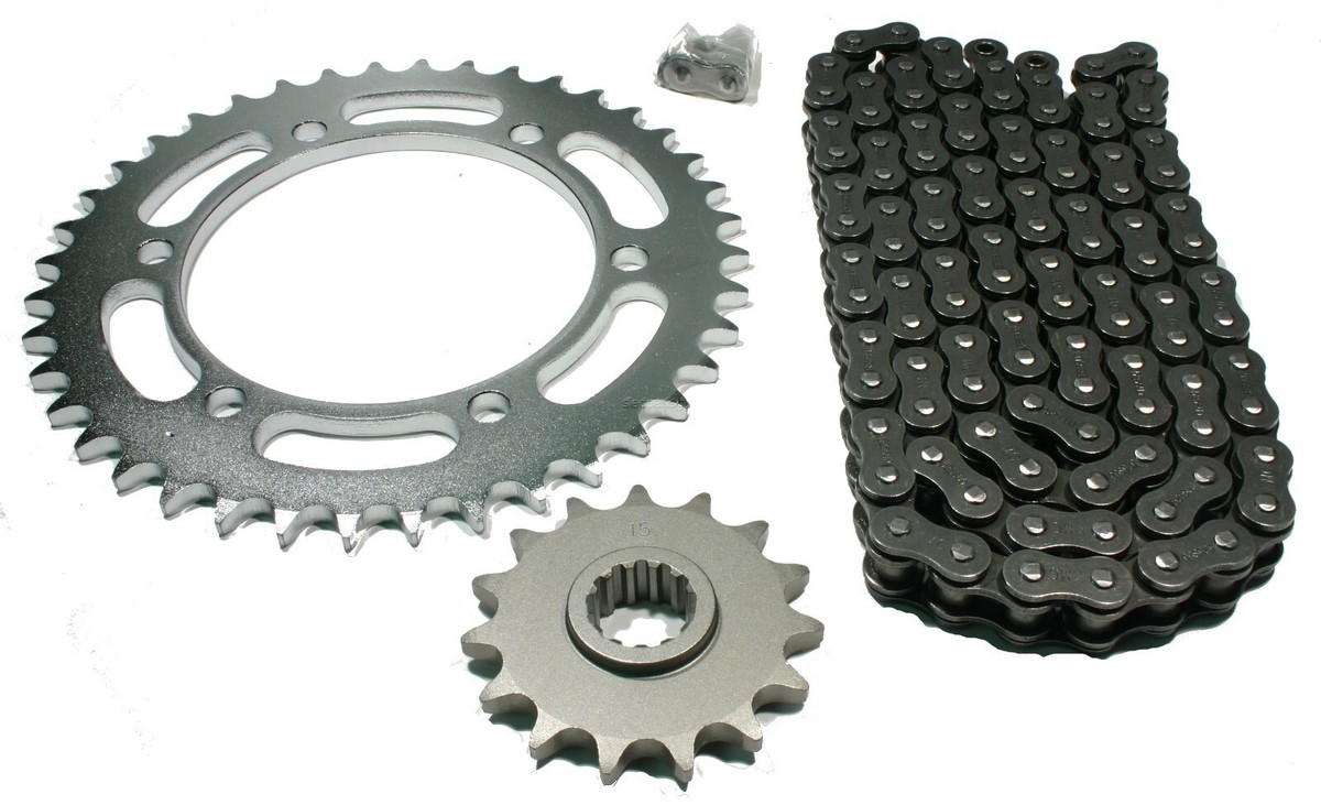 Kawasaki Ninja ZX6R, 1995-1997, O-Ring Chain & Sprocket Set - ZX