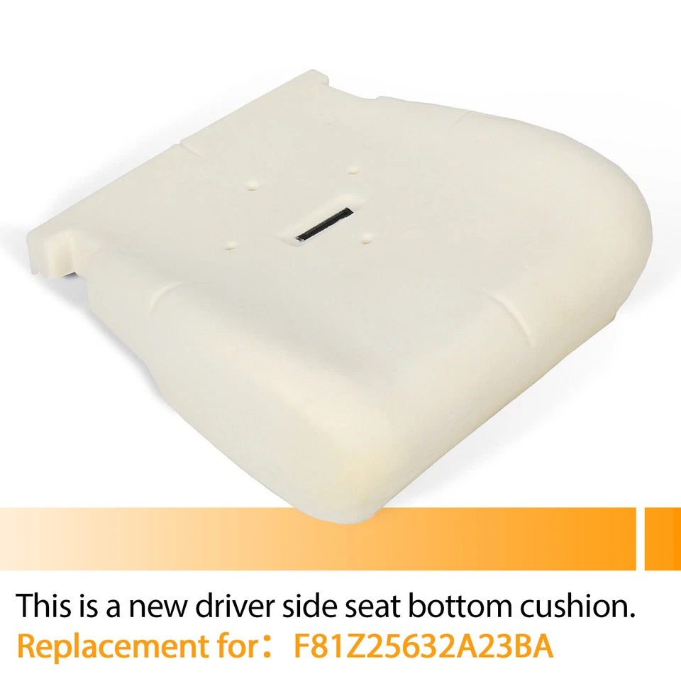 Cojín de espuma para asiento inferior izquierdo para Ford F250/F350/F450/F550 Super Duty 99-07 Foto 3 de 4